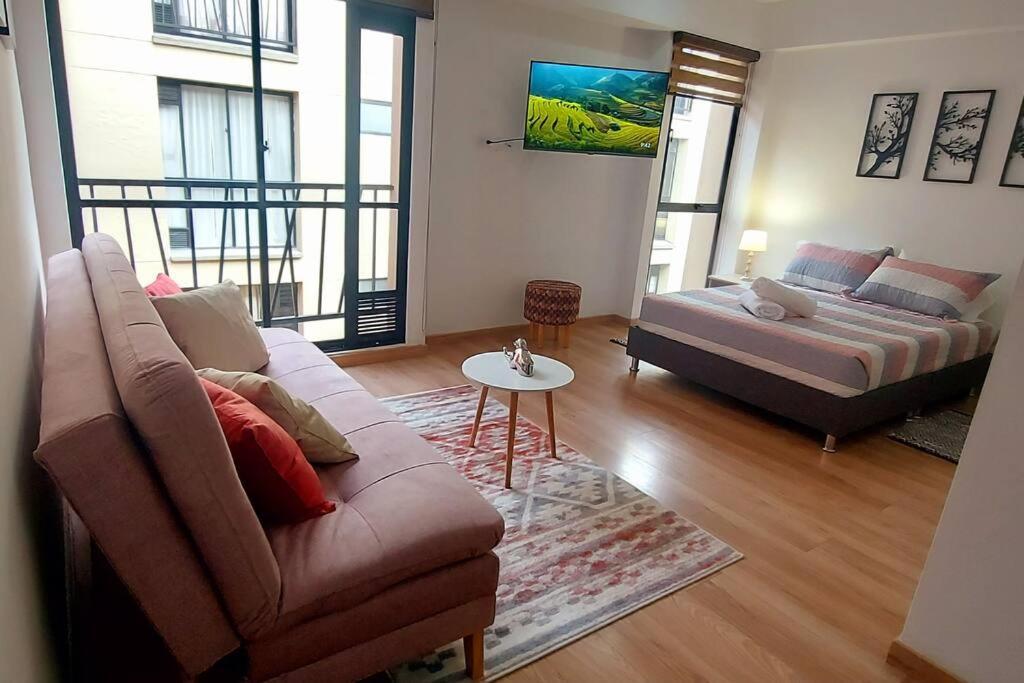 Grandioso Apartaestudio La Candelaria Богота Экстерьер фото